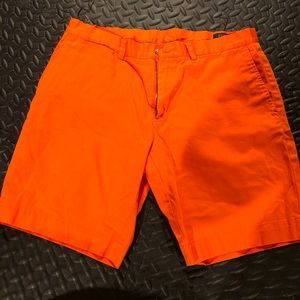 Men’s Polo Shorts - Orange